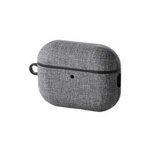 エレコム ELECOM AirPods Pro 3 ケース MagSafe対応 ファブリック調 TPU 耐衝撃 ストラップ付 落下防止 グレー AVA-AP07CCGY エレコム ELECOM AirPods Pro 3 ケース MagSafe対応 ファブリック調 TPU 耐衝撃 ストラップ付 落下防止 グレー AVA-AP07CCGY