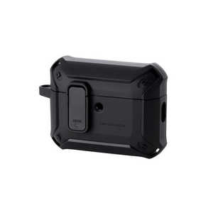 エレコム ELECOM AirPods Pro 3 ケース MagSafe対応 ZEROSHOCK 3構造衝撃吸収 ロック機能 カラビナ付 落下防止 マットブラック AVA-AP07ZEROLB2 エレコム ELECOM AirPods Pro 3 ケース MagSafe対応 ZEROSHOCK 3構造衝撃吸収 ロック機能 カラビナ付 落下防止 マットブラック AVA-AP07ZEROLB2