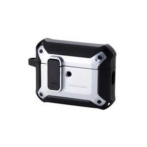 エレコム ELECOM AirPods Pro 3 ケース MagSafe対応 ZEROSHOCK 3構造衝撃吸収 ロック機能 カラビナ付 落下防止 シルバー AVA-AP07ZEROLSV エレコム ELECOM AirPods Pro 3 ケース MagSafe対応 ZEROSHOCK 3構造衝撃吸収 ロック機能 カラビナ付 落下防止 シルバー AVA-AP07ZEROLSV