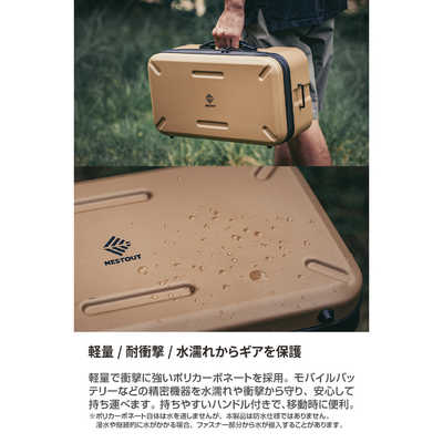 エレコム ELECOM ハードコンテナ ギアケース Lサイズ NESTOUT ブラック