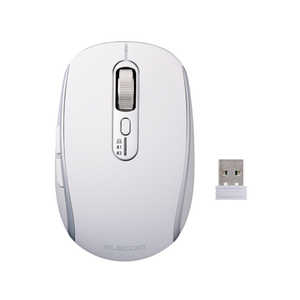 エレコム ELECOM マウス/Precisionist/無線2.4GHz/Bluetooth/マルチペアリング/充電式/Mサイズ/静音/チルトホイール付/ホワイト M-PN10MBMSWH エレコム ELECOM マウス/Precisionist/無線2.4GHz/Bluetooth/マルチペアリング/充電式/Mサイズ/静音/チルトホイール付/ホワイト M-PN10MBMSWH