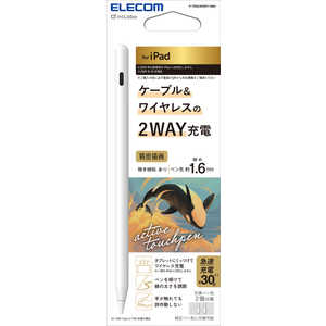 GR ELECOM iPad yV 2018Nȍ~Ή Apple Pencily݊ ^b`y USB-C}[dCX[d Ή 14.5ԘAgp Xm Cz