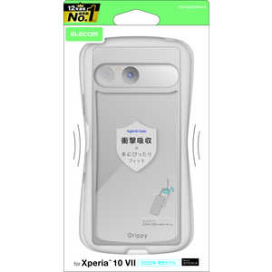 エレコム ELECOM Xperia 10 VII (SO-52F)/Grippy / オールクリア PM-X252GRPACR
