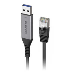 GR ELECOM LANϊA_v^ mUSB-A IXX LANn 1GbpsΉ / JeS[6 (Mac/WindowsΉESwitchΉ) ubN LD-AL1G50BK
