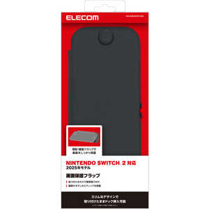 GR ELECOM Nintendo Switch 2 tbvJo[ hbNΉ ȒP \邾 쓮h~ ubN