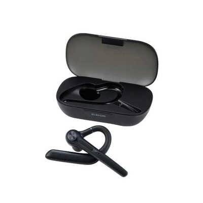 エレコム ELECOM Bluetoothヘッドセット 充電ケース付 耳掛け LBT