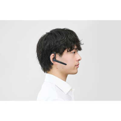 エレコム ELECOM Bluetoothヘッドセット 充電ケース付 耳掛け LBT