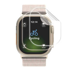 �G���R�� ELECOM Apple Watch 49mm �t�B���� �Ռ��z�� ������ �h�w�� �\�t�c�[���t AW-25CFLAFPRGJ