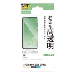 エレコム　ELECOM Galaxy S26 Ultra ガラスフィルム/高透明 PM-G262FLGG