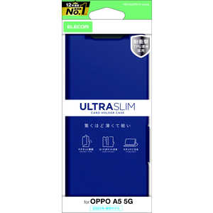 �G���R�� ELECOM OPPO A5 5G/�蒠�^�P�[�X/���^/���Εt PM-O252PLFUNV
