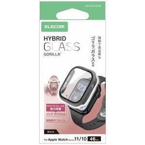 GR ELECOM Apple Watch 46mm tJo[P[X v~AKX S  AW-25AFCGOBK