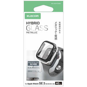 GR ELECOM Apple Watch 40mm tJo[P[X v~AKX  ^bN AW-25EFCGPBK