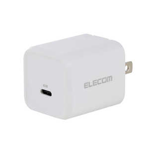 �G���R�� ELECOM 45W USB-C �[�d�� PD/PPS�Ή� GaN II�̗p �܂肽���݃v���O �R���p�N�g PSE�K�� �X�}�z/�^�u���b�g/�m�[�gPC�Ή� �z���C�g MPA-AC12245WH