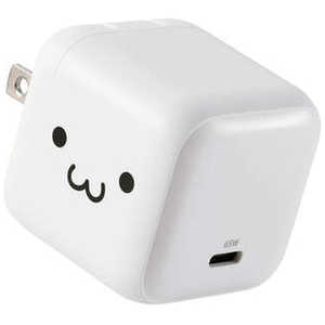 �G���R�� ELECOM USB �[�d�� 65W PD PPS�Ή� 1�|�[�g USB-C GaN II �R���p�N�g �܂肽���݃v���O PSE�K�� MacBook iPad iPhone Switch �Ή� �z���C�g×�u���b�N