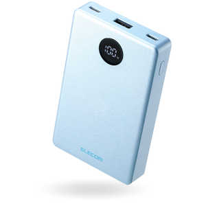 ���쥳�� ELECOM ��Х���Хåƥ꡼ 10000mAh ���� ���� 35W PSEŬ�� Ⱦ���Υ������ Ĺ��̿ iPhone Android Switch �б� LED����1��ɽ�� �֥롼 DE-C86-10000B