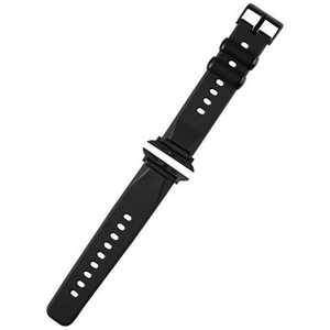 �G���R�� ELECOM �A�b�v���E�H�b�` �o���h Apple Watch Ultra 3 / SE ��3���� / Series 11 �m 49 46 45 44 42mm �n �V�{���H �x���g ZEROSHOCK �u���b�N AW-25AB