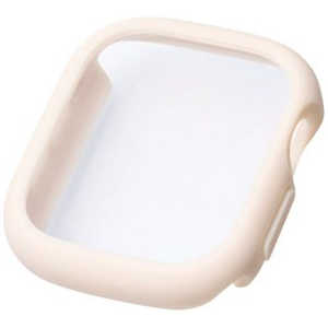 �G���R�� ELECOM �A�b�v���E�H�b�` �J�o�[ Apple Watch Series 11 / 10 �m 42mm �n �P�[�X �����K���X 10H �ϏՌ��t���[�� �w��h�~ ��U�h�~ �x�[�W�� AW-25BFC