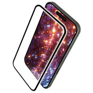 エレコム　ELECOM iPhone 17 ガラスフィルム 2次強化 フレーム付き 高透明 PMCA25AFLGFH