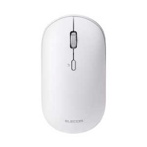 エレコム　ELECOM 無線/Bluetooth/薄型/充電式/静音/ホワイト M-TM25MBMSWH