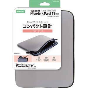 �G���R�� ELECOM Wacom MovinkPad 11 (DTHA116CL0Z)�p �X�����C���i�[�P�[�X �O���[ TB-WM11IBGY