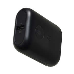 �G���R�� ELECOM ���o�C���o�b�e���[ 10000mAh ���^ �y�� 22.5W PD/PPS �c�ʕ\�� USB-C USB-A USB-C�P�[�u���t�� �u���b�N DE-C90L-10000BK