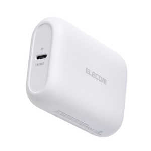 �G���R�� ELECOM ���o�C���o�b�e���[ 10000mAh ���^ �y�� 22.5W PD/PPS �c�ʕ\�� USB-C USB-A USB-C�P�[�u���t�� �z���C�g DE-C90L-10000WH