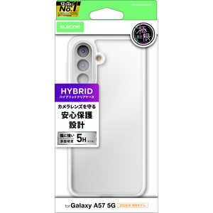 �G���R�� ELECOM Galaxy A57 5G/�n�C�u���b�h�P�[�X �Ɍ�/�N���A PM-G265HVCKKCR