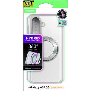 �G���R�� ELECOM Galaxy A57 5G/�n�C�u���b�h�P�[�X MAGKEEP �X�^���h�Ɍ�/�V���o�[ PM-G265MGSTKSV
