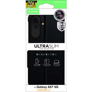 エレコム　ELECOM Galaxy A57 5G/手帳型ケース 薄型 磁石付 極限/ブラック PM-G265PLFUKBK