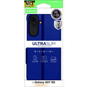 エレコム　ELECOM Galaxy A57 5G/手帳型ケース 薄型 磁石付 極限/ネイビー PM-G265PLFUKNV