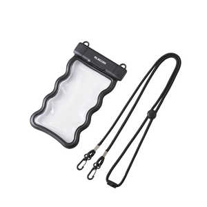 ���쥳�� ELECOM ���ޥ����ɿ奱���� IP68 �������� �ե����ƥ��� ��󥿥å� P-WPSW26BK