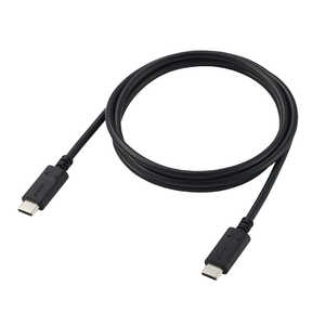 �G���R�� ELECOM USB C-C PD�Ή� 240W�Ή� �X�^���_�[�h �[�d��p 1.0m USB-CCFCP10BK