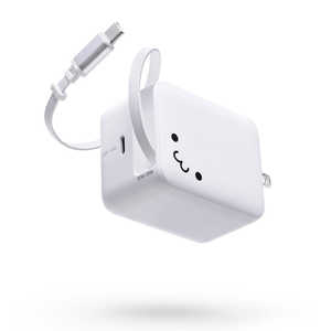 �G���R�� ELECOM AC�[�d��/�X�}�z�E�^�u���b�g�p/�������P�[�u�����/USB PD/35W/USB-C/USB-C�P�[�u�����/0.64m / ���낿��� MPA-AC12835WF