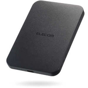 �G���R�� ELECOM ���o�C���o�b�e���[ 5000mAh ���^8.5mm ���C�����X�[�d �ő�15W �}�O�l�b�g�� USB-C�|�[�g×1 Qi2���� �@���������݉� PSE�K�� DE-C95-5000BK
