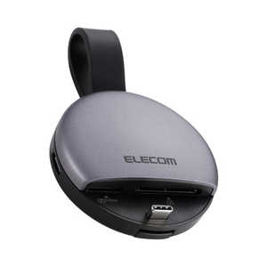 �G���R�� ELECOM SD�J�[�h���[�_�[ MagSafe�Ή� �}�O�l�b�g�Œ� USB-C 2-in-1 SD / microSD Express�Ή� USB3.2 Gen1 PD�}���[�d �ő�65W MR3C-M20PBK