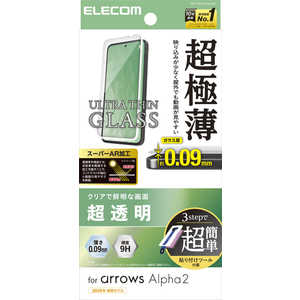 �G���R�� ELECOM arrows Alpha2 �K���X�t�B���� ���ɔ� ������ ���ȒP�\��t���c�[�� PM-F262FLGUSAT