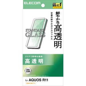 �G���R�� ELECOM AQUOS R11/�K���X�t�B���� ������ PMS262FLGG