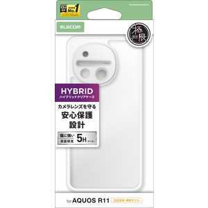 �G���R�� ELECOM AQUOS R11/�n�C�u���b�h�P�[�X �Ɍ�/�N���A PMS262HVCKKCR