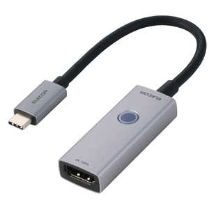 エレコム　ELECOM Type-C映像変換アダプタ TypeC-HDMI 4K60Hz スイッチ付き AD-CHDMISWSV