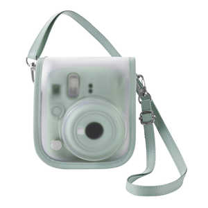 �G���R�� ELECOM instax mini 13/12(�`�F�L)�p �J�����P�[�X �O���[�� IC-CCM13GN