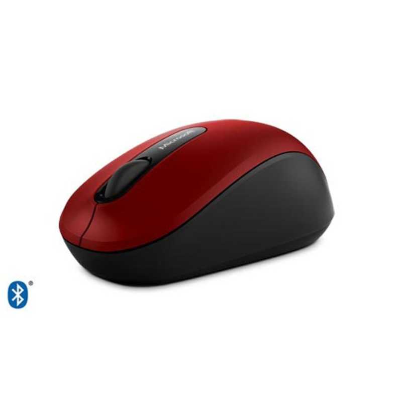 マイクロソフト　Microsoft マイクロソフト　Microsoft 【アウトレット】ワイヤレスBlueLEDマウス Mobile Mouse 3600(3ボタン･ダークレッド) PN7-00017 PN7-00017