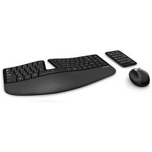 マイクロソフト　Microsoft ワイヤレスキーボード・マウス　Sculpt Ergonomic Desktop [USB /ワイヤレス ] L5V-00030