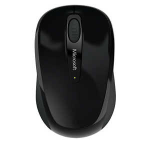 マイクロソフト Microsoft マウス Wireless Mobile Mouse 3500 ブラック [BlueLED /無線(ワイヤレス) /USB] 受発注商品 GMF00422