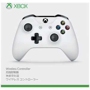 マイクロソフト　Microsoft 【純正】Xbox One ワイヤレスコントローラー（ホワイト）【XboxOne】 XBOXONEﾜｲﾔﾚｽｺﾝﾄﾛｰﾗｰﾎ