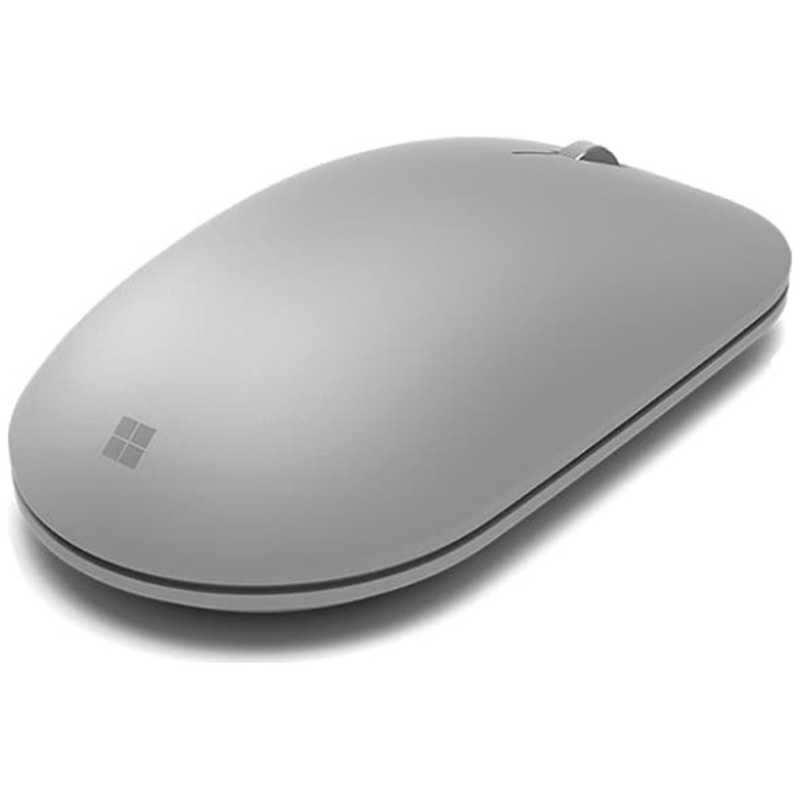 マイクロソフト　Microsoft マイクロソフト　Microsoft Suface専用ワイヤレスBlueLEDマウス(3ボタン) WS3‐00007 (シルバｰ) WS3‐00007 (シルバｰ)