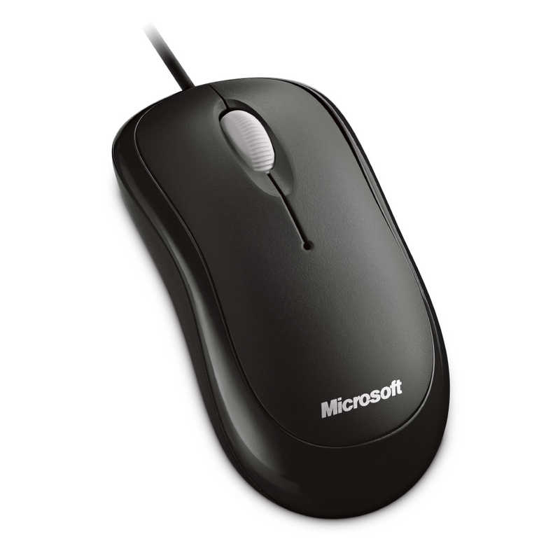 マイクロソフト　Microsoft マイクロソフト　Microsoft 有線光学式マウス[USB･Mac/Win･3ボタン]Basic Optical Mouse P58-00071 sesame black P58-00071 sesame black