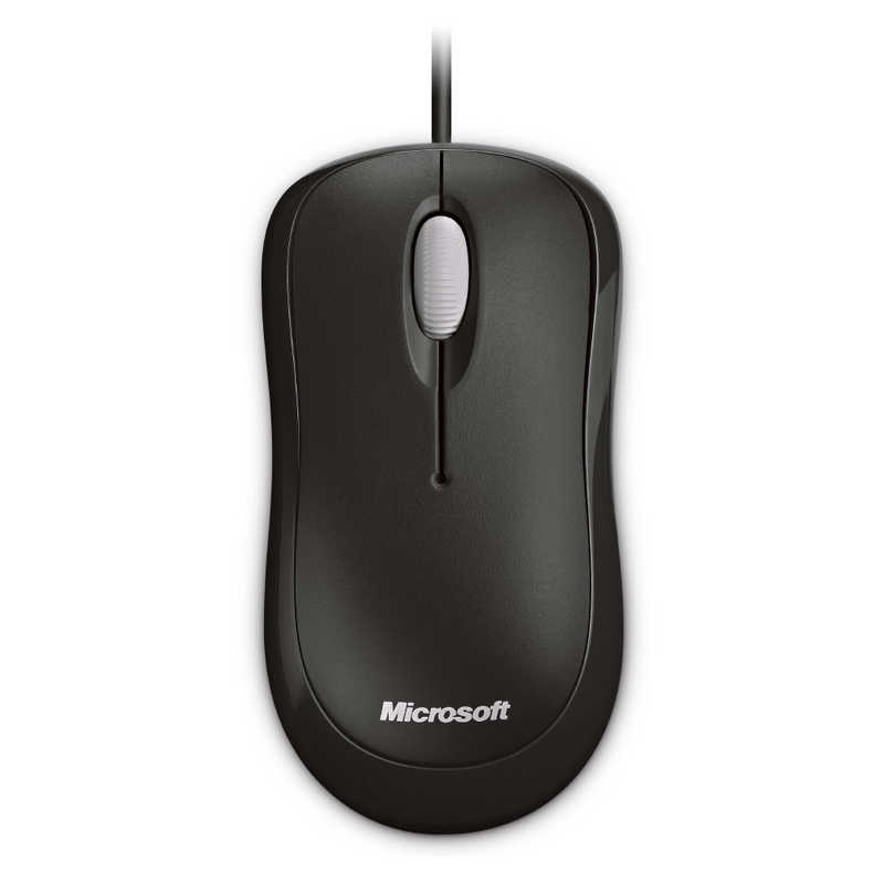 マイクロソフト　Microsoft マイクロソフト　Microsoft 有線光学式マウス[USB･Mac/Win･3ボタン]Basic Optical Mouse P58-00071 sesame black P58-00071 sesame black