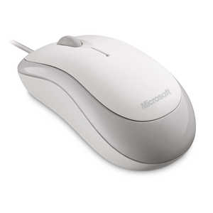 マイクロソフト　Microsoft 有線光学式マウス[USB･Mac/Win･3ボタン]Basic Optical Mouse P58-00072 silky white