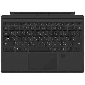 マイクロソフト　Microsoft 【純正】 Surface Pro用 タイプカバｰ [指紋認証センサｰ付き] GK3-00019 ブラック