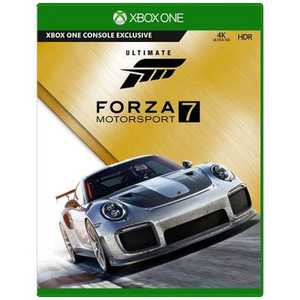 マイクロソフト　Microsoft Forza Motorsport 7 アルティメット エディション【Xbox Oneゲームソフト】 FORZAMOTORSPORT7ｱﾙﾃｨ